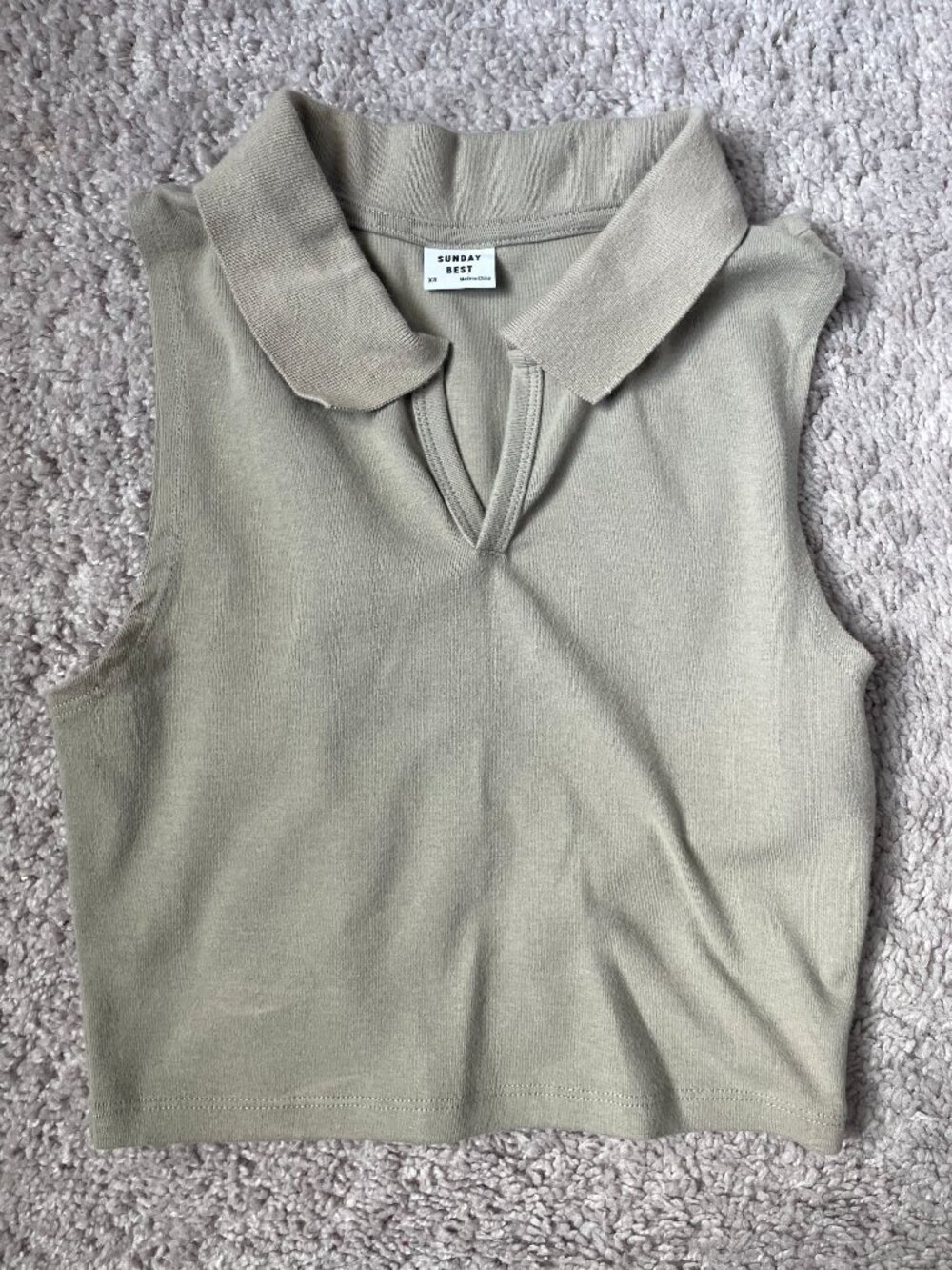 Sunday Best Aritzia Knox Crop Top - Picture 2 of 7